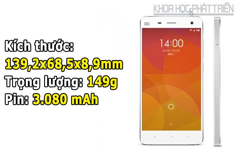 Kham pha dien thoai Xiaomi Mi 4 cau hinh manh gia sieu re-Hinh-3