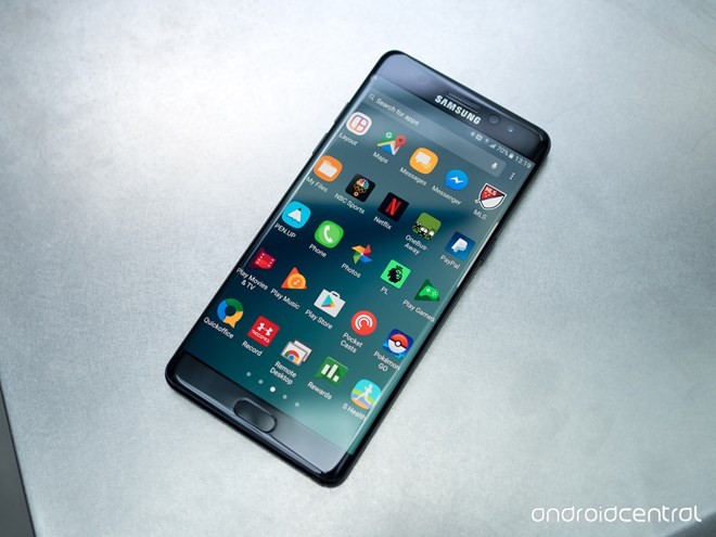 Sau tai tieng chay no, Samsung Galaxy Note 7 da tro lai