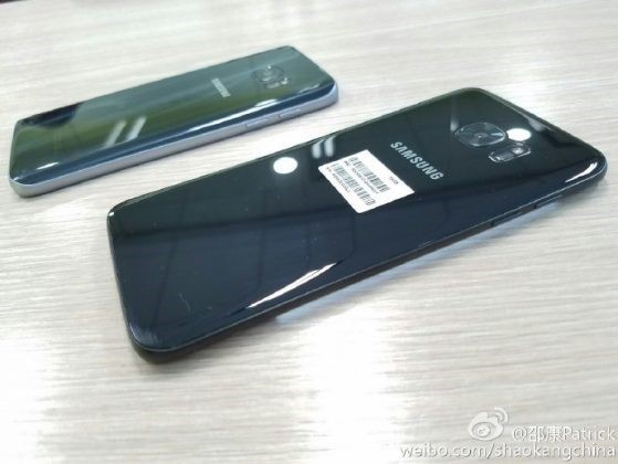 Ro ri hinh anh dien thoai Galaxy S7 mau den bong