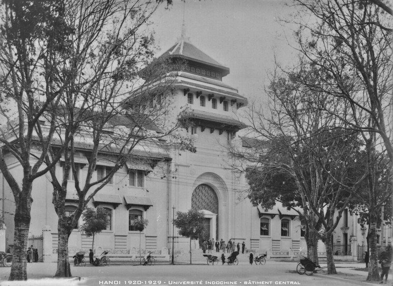 Nhin lai thuo so khai cua nhung ngoi truong co nhat Ha Noi