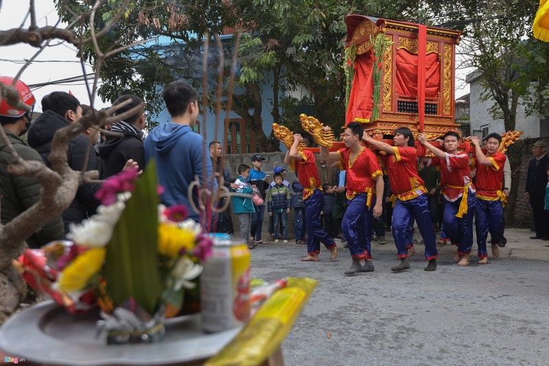 Nghi le ruoc kieu duoi nuoc ky la o Thai Binh hinh anh 13