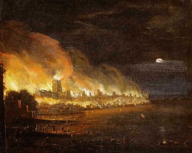 Image result for Great Fire of London 1666