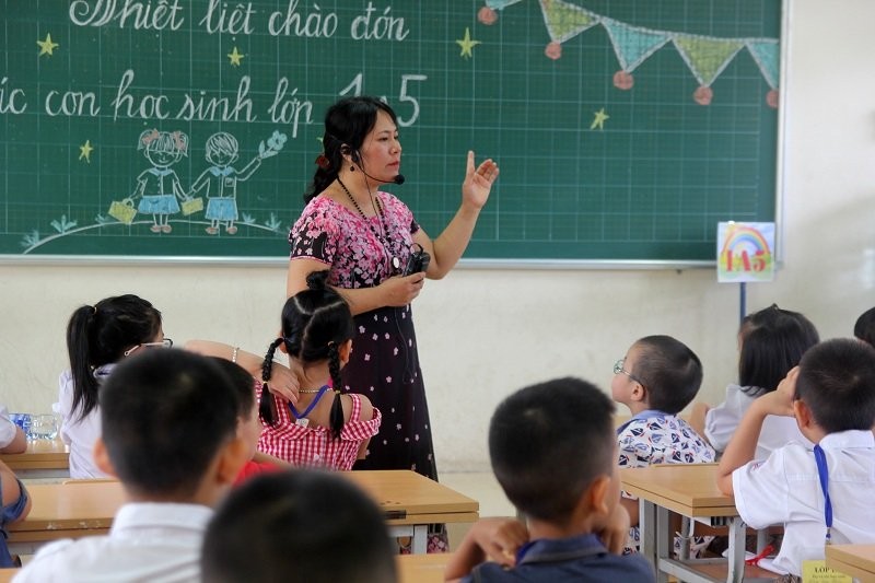 Ngôi trường tiểu học đông học sinh lớp 1 nhất nhì Hà Nội
