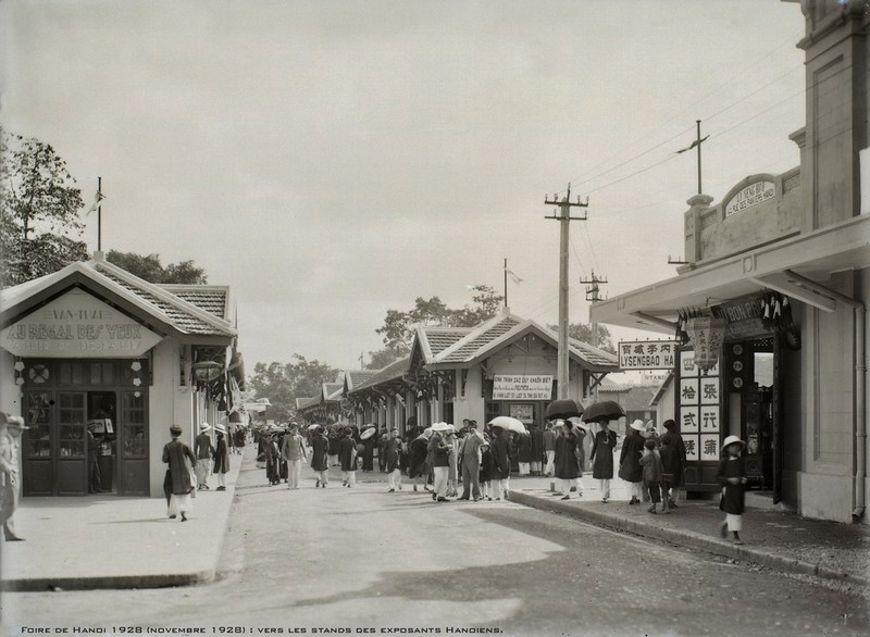 Anh doc ve hoi cho dau xao Ha Noi nam 1928-Hinh-11