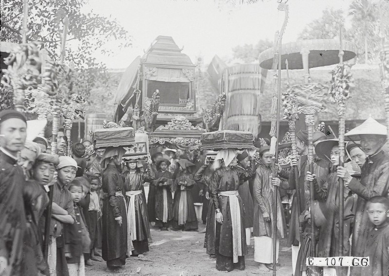 Tan muc le hoi den Dong Nhan Ha Noi ton vinh Hai Ba Trung nam 1920-Hinh-12