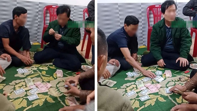 Xac minh tin Chu tich xa Ha Tinh tu tap danh bai trong dich COVID-19