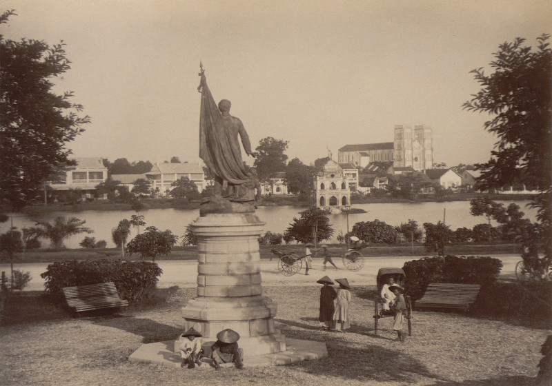 Anh cuc hiem ve ho Hoan Kiem thap nien 1890-Hinh-7