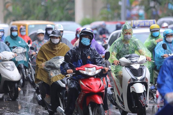 Du bao thoi tiet 9/9, anh huong bao Conson nhieu noi mua lon