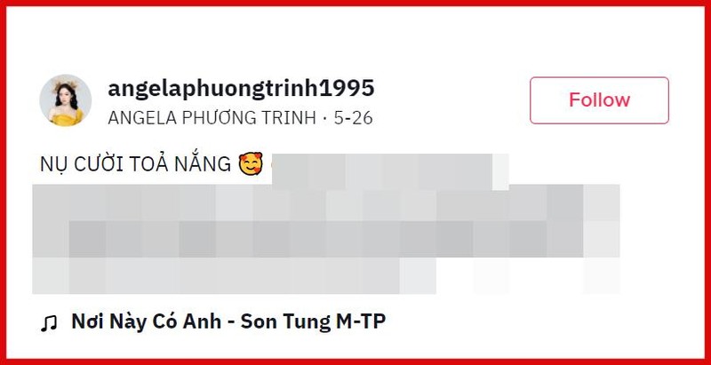 Hoa ra Angela Phuong Trinh chinh hieu fan girl Son Tung M-TP