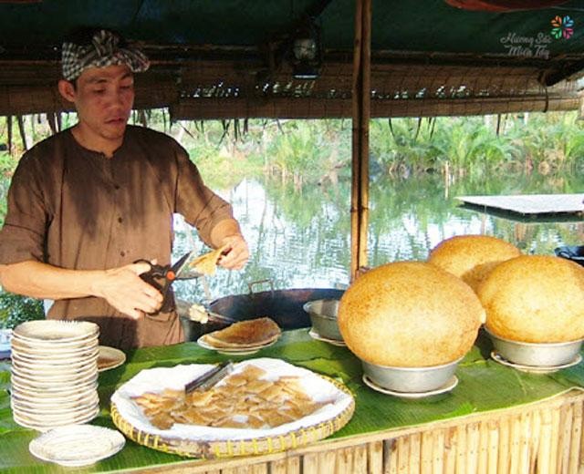 Dac san la o An Giang muon an phai trai qua 