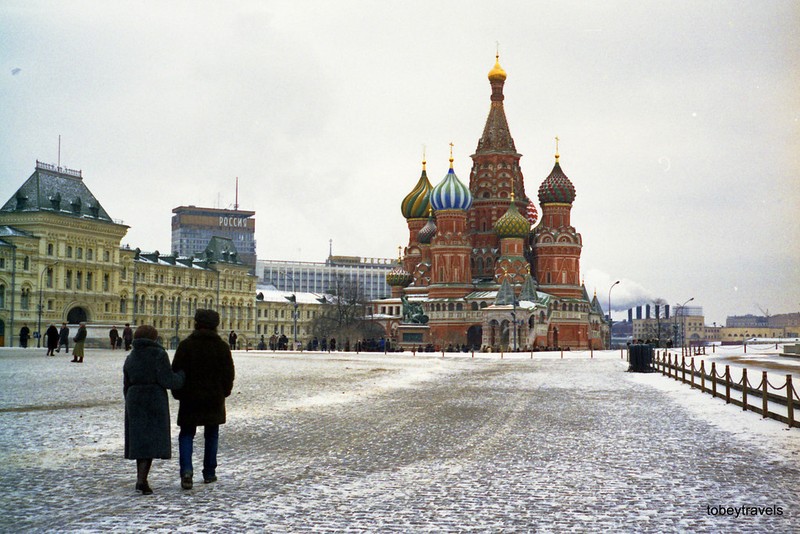 Những hình ảnh tráng lệ về thủ đô Moscow năm 1986