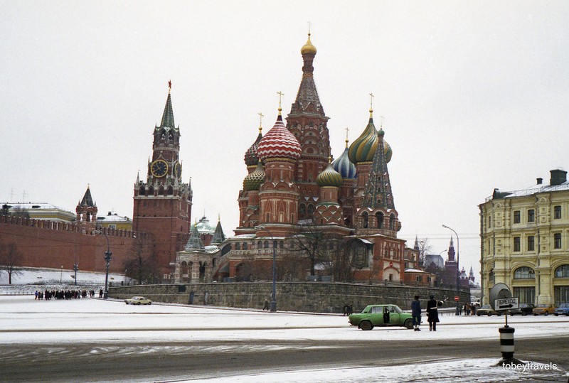 Những hình ảnh tráng lệ về thủ đô Moscow năm 1986