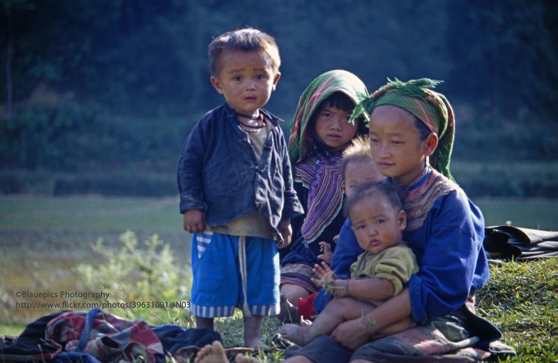 Loat anh dep nhu tranh ve ve cuoc song o Bac Ha, Lao Cai nam 1998-Hinh-9