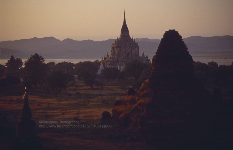 Loat anh dac biet ve thanh dia Bagan o Myanmar nam 1992-Hinh-15