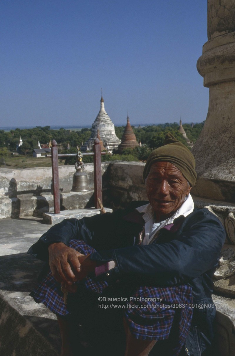 Loat anh dac biet ve thanh dia Bagan o Myanmar nam 1992-Hinh-8