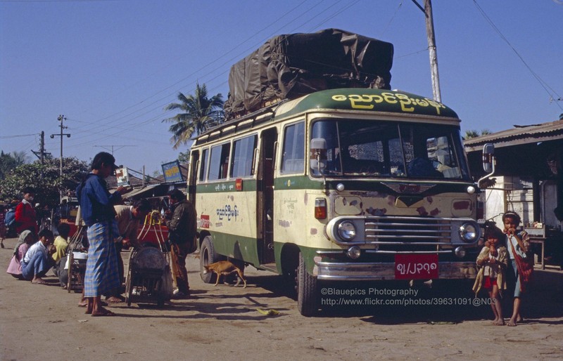 Loat anh cuc hay ve thanh pho lon thu hai Myanmar nam 1992