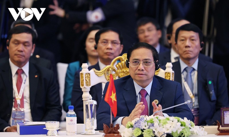 Thu tuong Pham Minh Chinh tham du Hoi nghi cap cao ASEAN voi cac doi tac