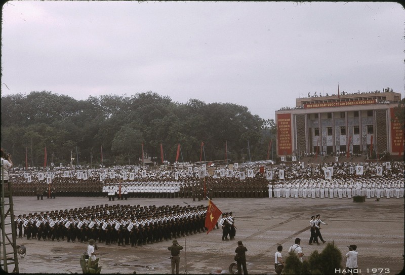 Anh hiem hoi ve cuoc duyet binh dac biet o Ha Noi nam 1973-Hinh-3