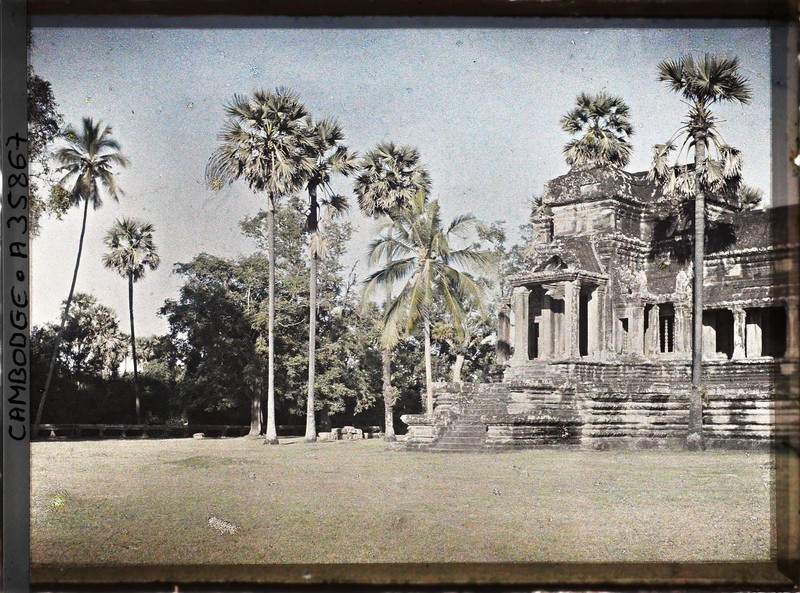 Loat anh mau dac biet ve ky quan Angkor Wat mot the ky truoc (1)-Hinh-13