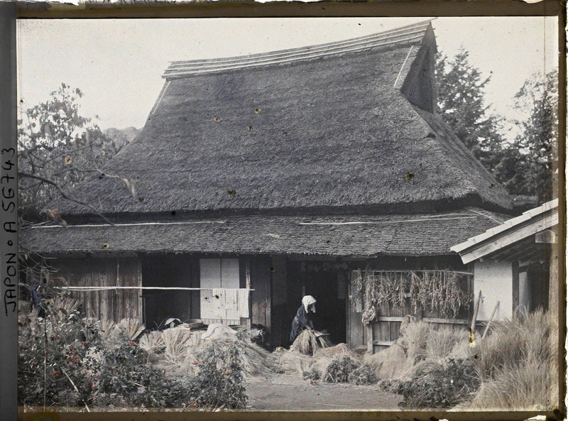 Anh mau cuc hiem dep nhu tranh ve ve ngoi lang gan Kyoto nam 1926-Hinh-5