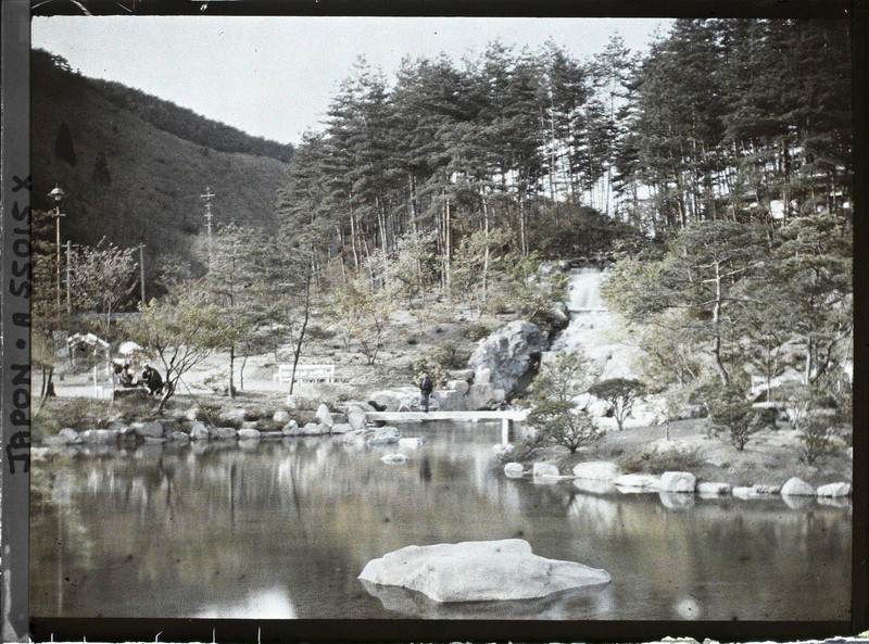 Anh mau dep nhu tranh ve ve ngoi lang gan Kyoto nam 1926-Hinh-10