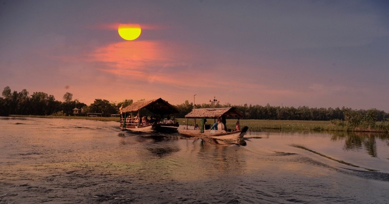 Ngam binh minh o Vuon Quoc Gia Tram Chim, Dong Thap-Hinh-7