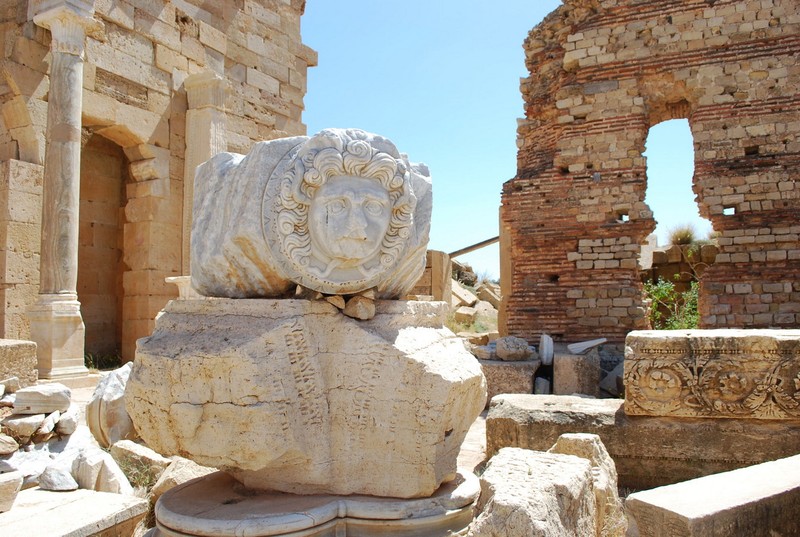 Sung sot truoc su hoanh trang cua thanh pho co Leptis Magna-Hinh-9