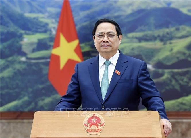 Thu tuong Pham Minh Chinh len duong du Hoi nghi cap cao ASEAN - Nhat Ban