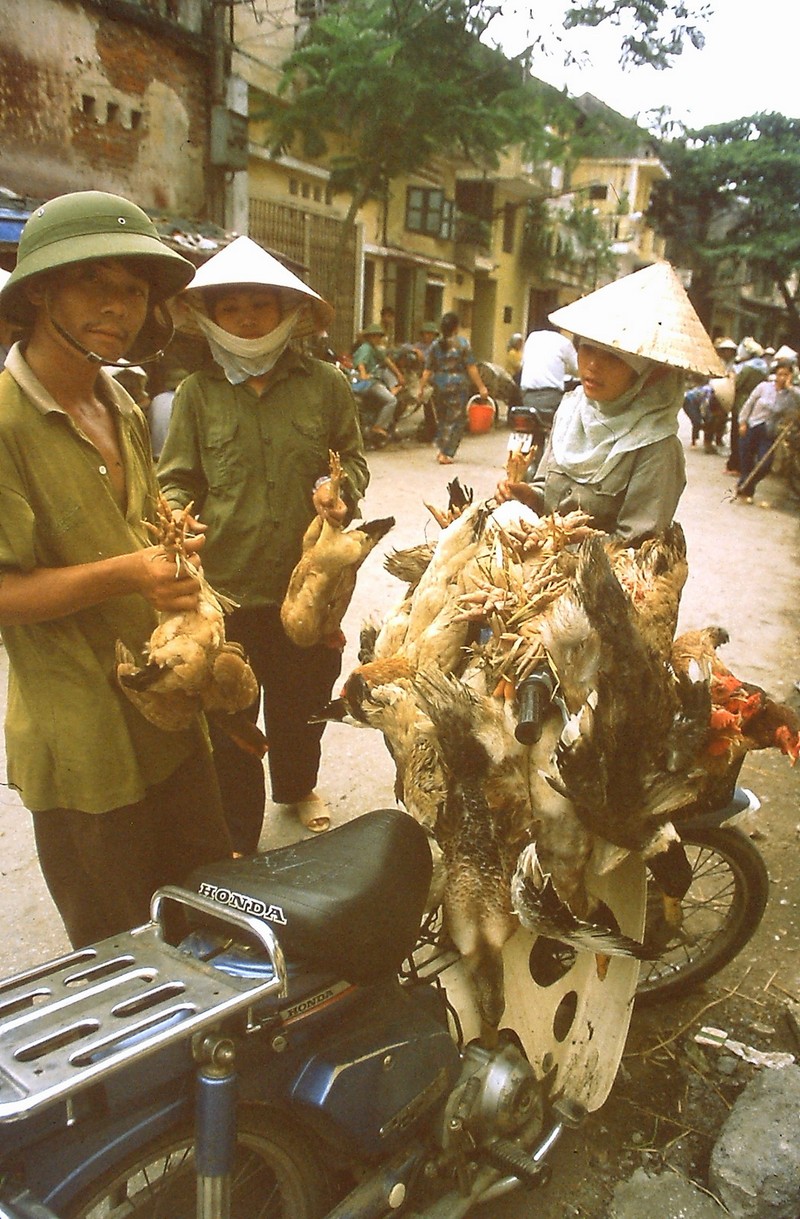 Loat anh “song dong day” ve khu pho co Ha Noi nam 1995-Hinh-8