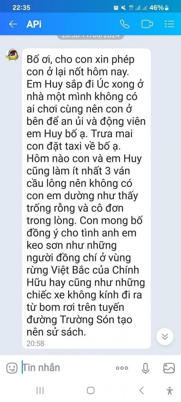 Bi Beo soan tam thu xin o lai choi cuc hai gui bo Xuan Bac