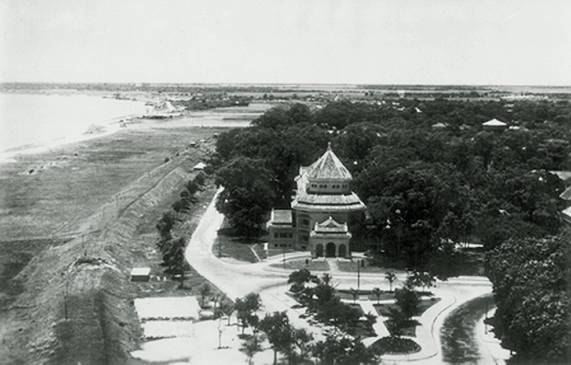 Dia danh noi tieng Ha Noi mot the ky truoc nhin tu may bay-Hinh-3