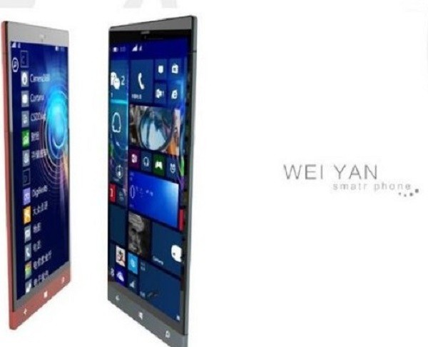 Smartphone dau tien chay Windows 10 lo dien