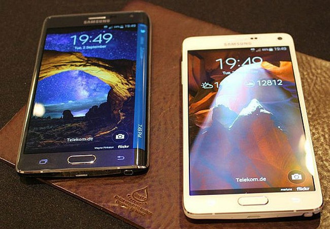Samsung ra mat smartphone man hinh cong hai ben vao thang 3?