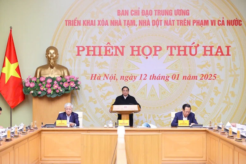 Thu tuong: Xoa nha tam, nha dot nat la nhiem vu het suc quan trong