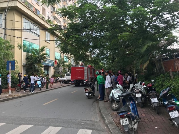 No binh ga rung chuyen chung cu tai Ha Noi, khoi den nghi ngut-Hinh-2