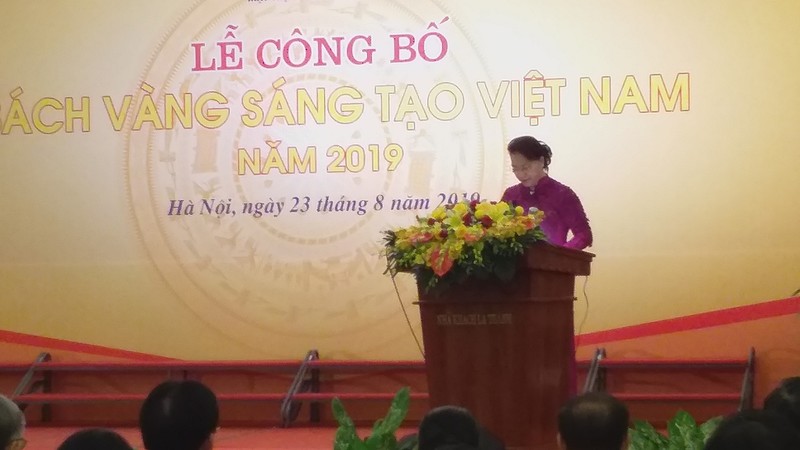 Lien hiep cac Hoi KHKT Viet Nam to chuc Le Cong bo Sach vang sang tao Viet Nam 2019-Hinh-2