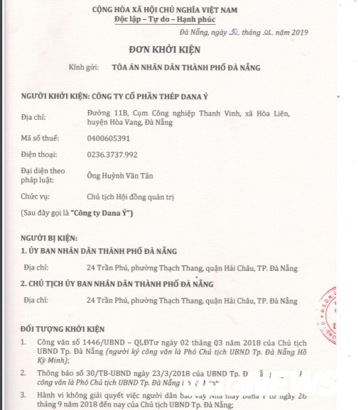 Mot cong ty khoi kien UBND Da Nang, doi boi thuong gan 400 ty dong-Hinh-2