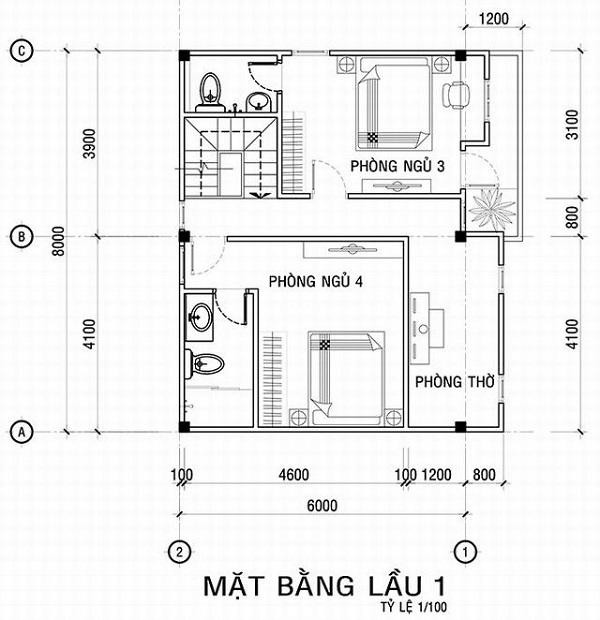 5 mau nha 2 tang dep chi phi chi 300 trieu, hop ca thanh thi va nong thon-Hinh-8