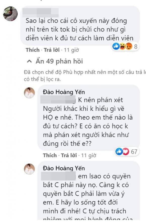 Bi che khong du tu cach lam dien vien, Dao Hoang Yen dap tra-Hinh-2