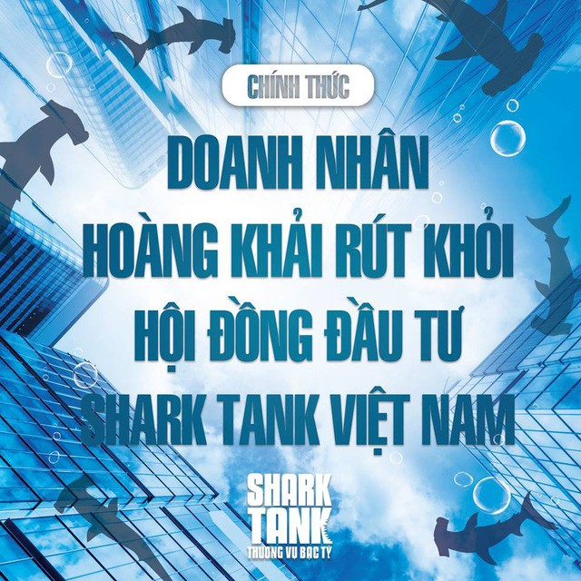 Ong Hoang Khai rut khoi hoi dong dau tu Shark Tank Viet Nam