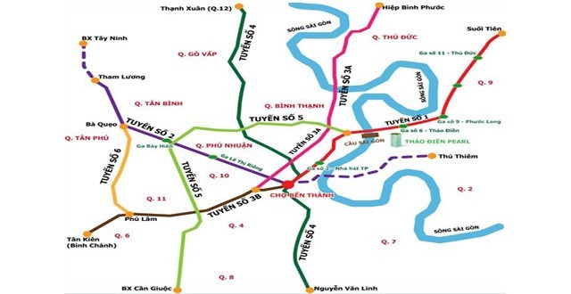 Hon 62.000 ty dong xay tuyen metro Ben Thanh - Tan Kien