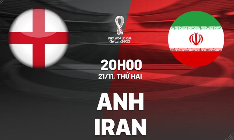 Soi keo Anh vs Iran 20h 21/11 bang B World Cup 2022