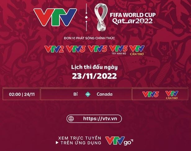 Link xem truc tiep Bi vs Canada tren VTV va VTVGo