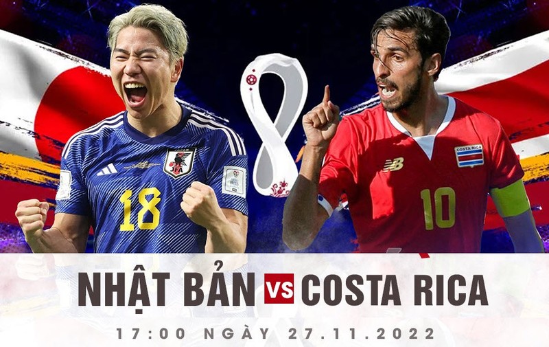 Nhan dinh ty le keo Nhat Ban vs Costa Rica 17h 27/11 bang E World Cup 2022