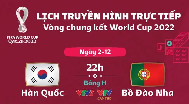 Link xem truc tiep Bo Dao Nha vs Han Quoc 22h 2/12 World Cup 2022