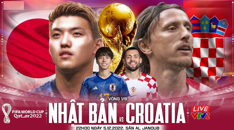 Nhan dinh soi keo Croatia vs Nhat Ban 22h 5/12 vong 1/16 World Cup 2022