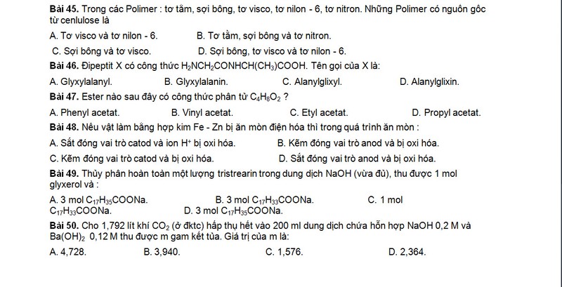 De va dap an thi thu THPT quoc gia mon Hoa 2015 chuyen DHSP HN-Hinh-5