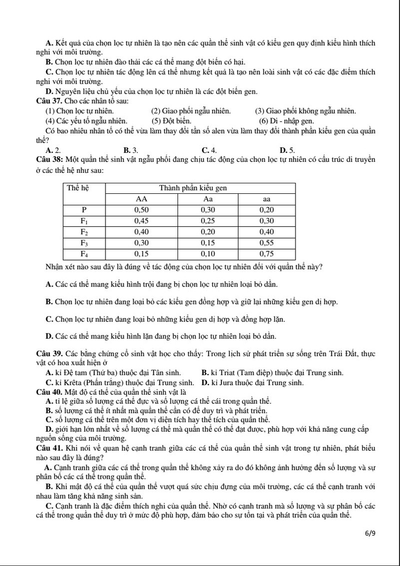 De thi minh hoa mon Sinh hoc- ky thi THPT Quoc Gia 2015-Hinh-6