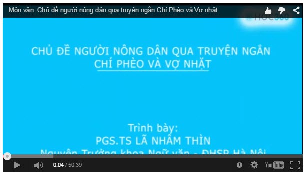 Bai giang on thi THPT quoc gia 2015 mon Van hoc