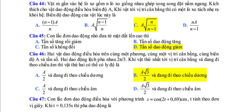 De thi thu THPT quoc gia mon Ly nam 2015 va dap an-Hinh-12